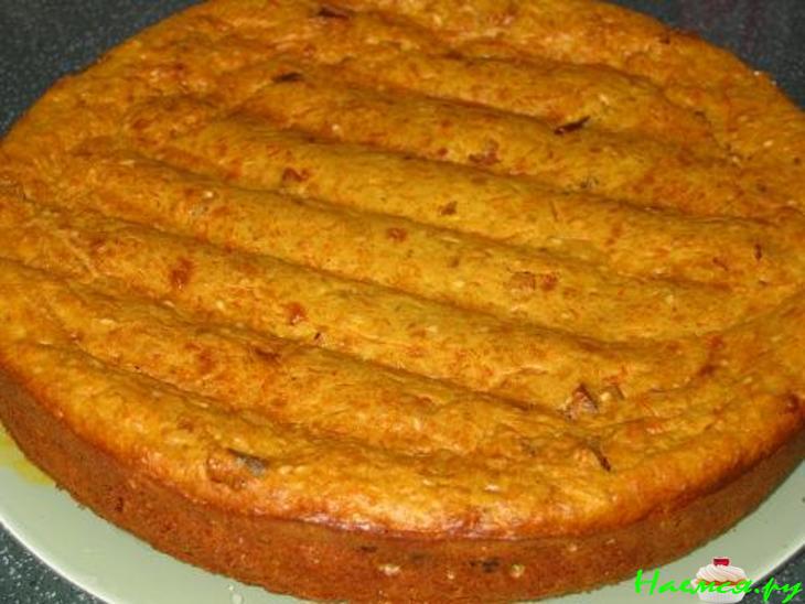 Тыквенно-овсяный пирог