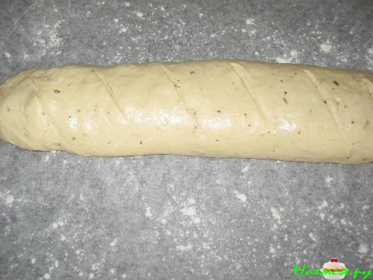 Оливковый хлеб-батон