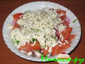 Салат не по-шопски Салат не по-шопски