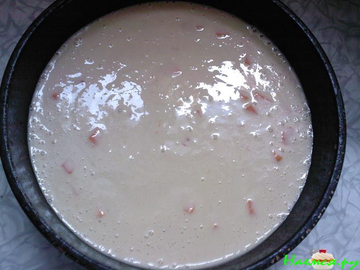 Пирог с изюмом, вишней и тыквой в медовой заливке Пирог с изюмом, вишней и тыквой в медовой заливке