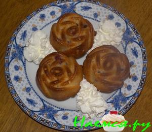 Вишнёвые маффины