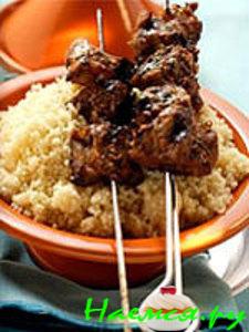 Шашлык по-карски с почками