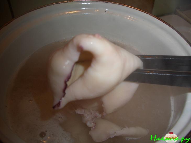 Салат из кальмар