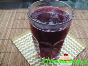 Кисель из черной смородины