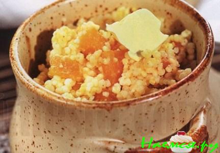 Каша пшенная с тыквой