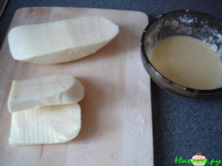 Сулугуни жареный в кляре