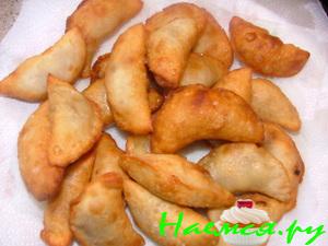 Жареные пирожки на один укус