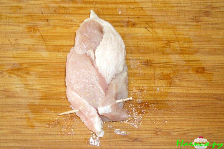 Мясная косичка