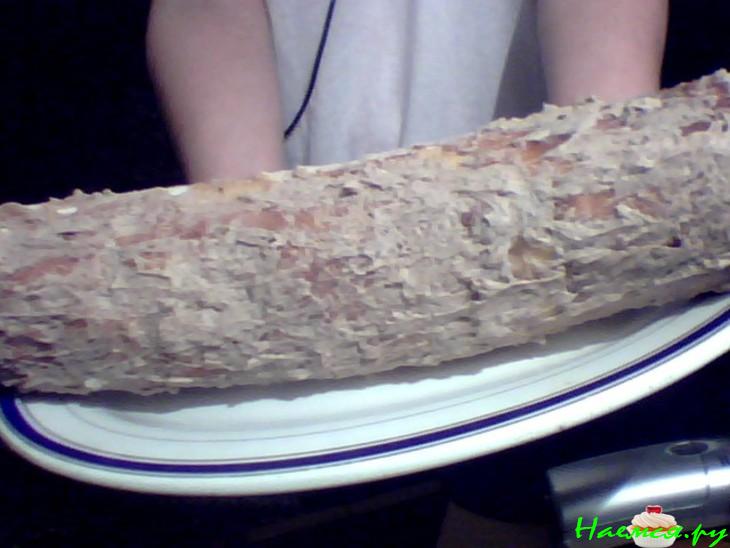 Классический рулет с кремом 