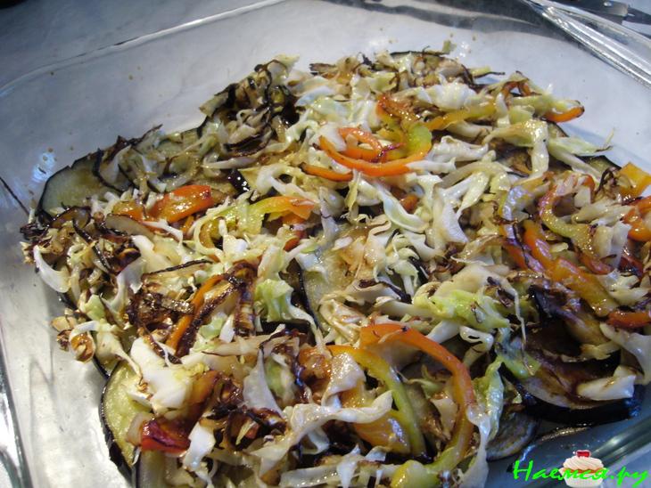 Баклажановый гратен