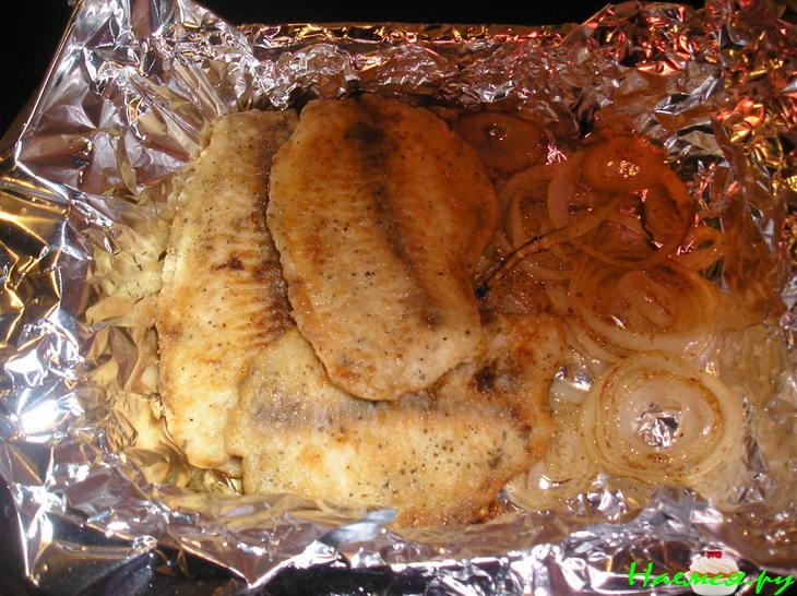 Тилапия жареная