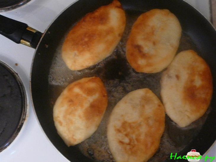 Лапти с рыбой