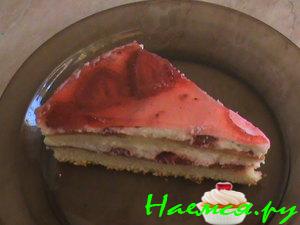 Торт "Клубника со сливками"