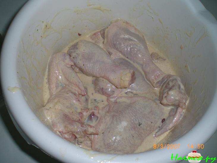 Курица под майонезом в банке Курица под майонезом в банке