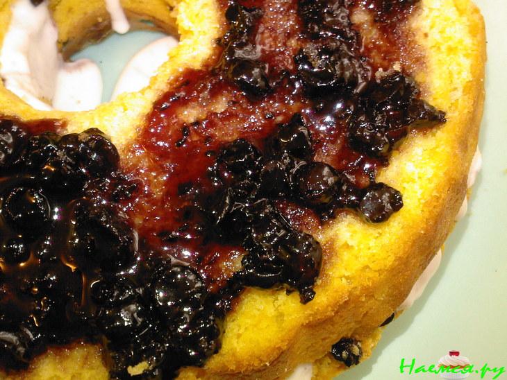 Смородиновый кекс-торт