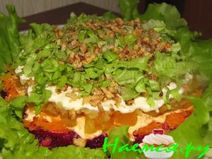 Салат "Овощной мини-тортик" Салат "Овощной мини-тортик"
