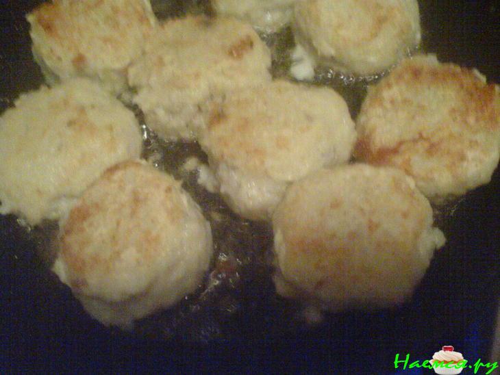 Рыбные шарики с начинкой