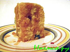 Бисквитный десерт на пару