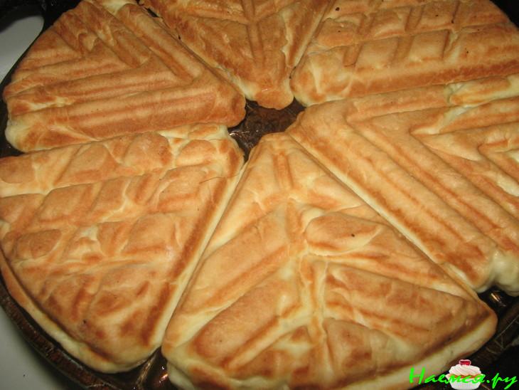 Вафли ванильные, базовый рецепт