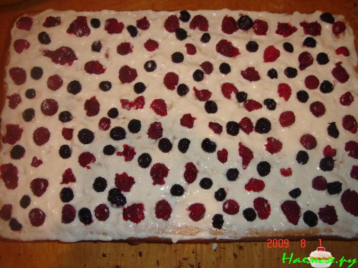 Тортик для Кристинки + мой вариант вкусного бисквита Тортик для Кристинки + мой вариант вкусного бисквита