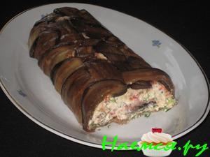 Террин с баклажанами и сыром