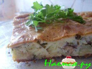 Рыбный пирог по-прибалтийски