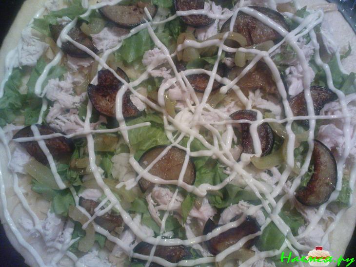 Пицца "Цезарь" Пицца "Цезарь"