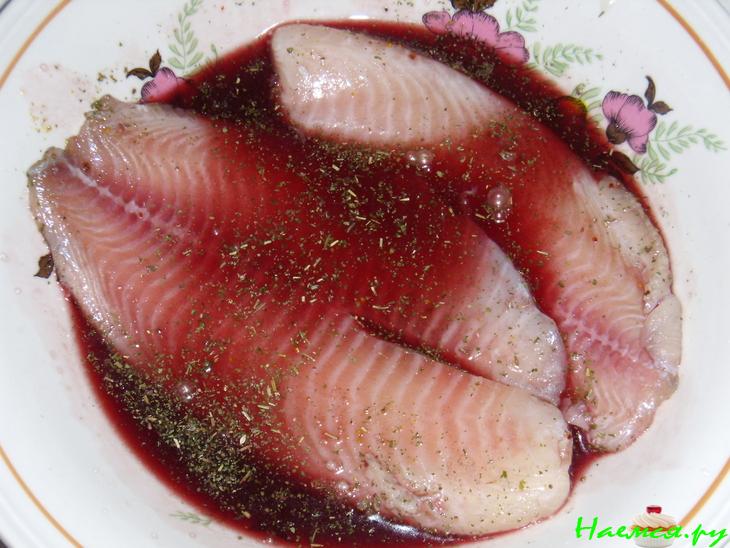 Телапия жареная