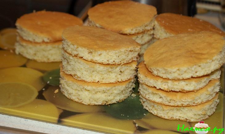 Пирожные со сливочно-творожным кремом Пирожные со сливочно-творожным кремом