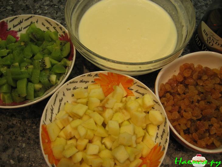 Яблочный пирог на натуральном йогурте