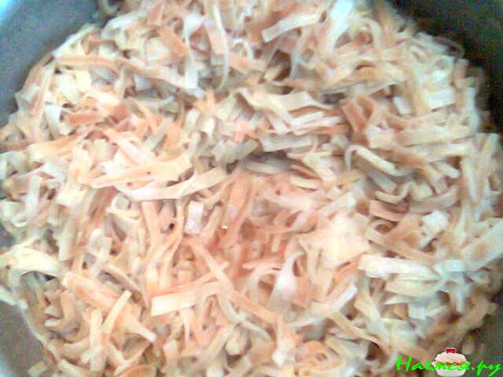 Котлеты домашние c домашней лапшой