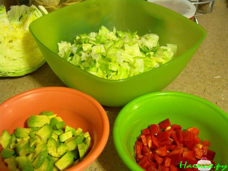 "Цезарь" с курицей "Цезарь" с курицей