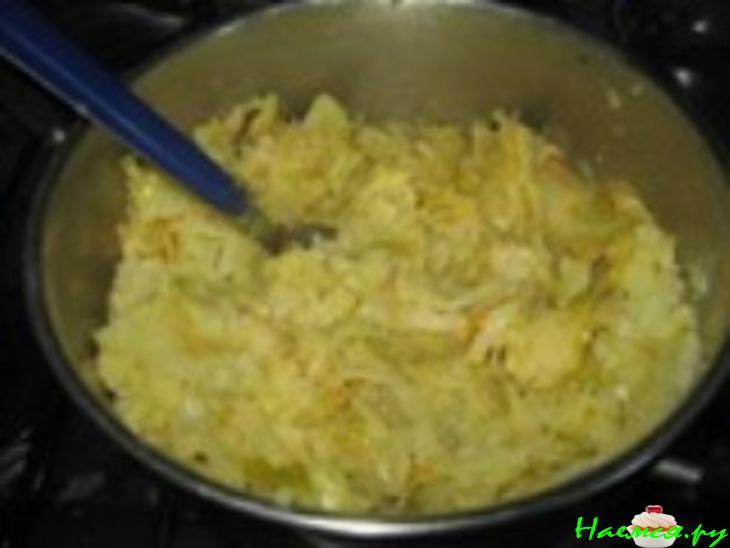 Вареники с капустой и картошкой