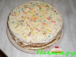 Торт Медовый с вкусным кремом