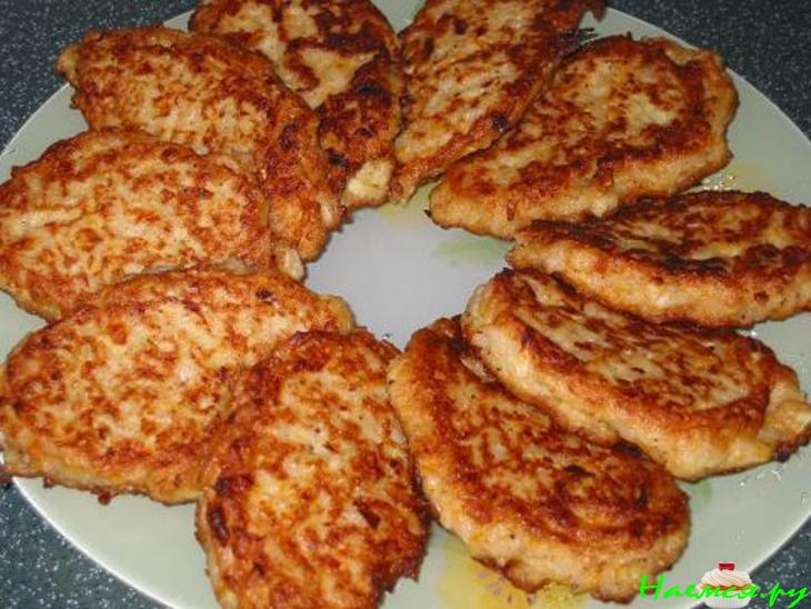 Овощные котлеты с рисом