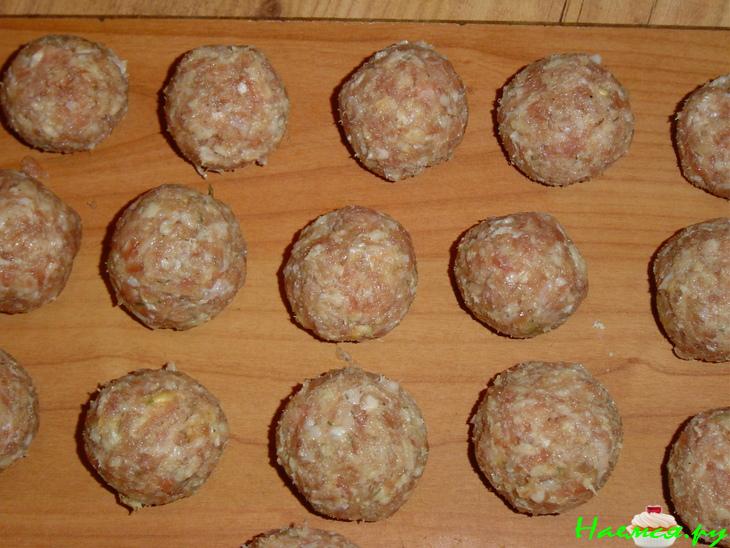 Суп грибной с фрикадельками Суп грибной с фрикадельками