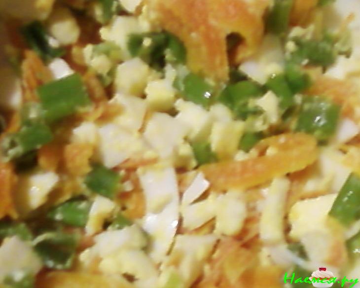 Пирожки жареные с яйцом