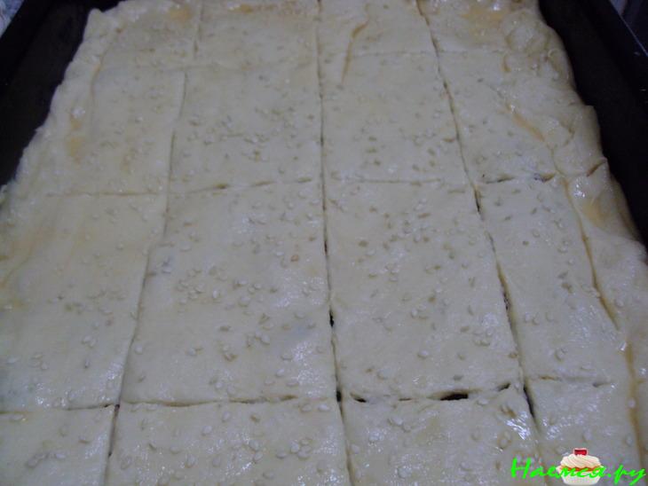 Пирог мясной с овощными нотками