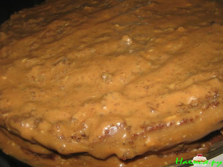 Торт 'Каприз' с фруктовым йогуртом