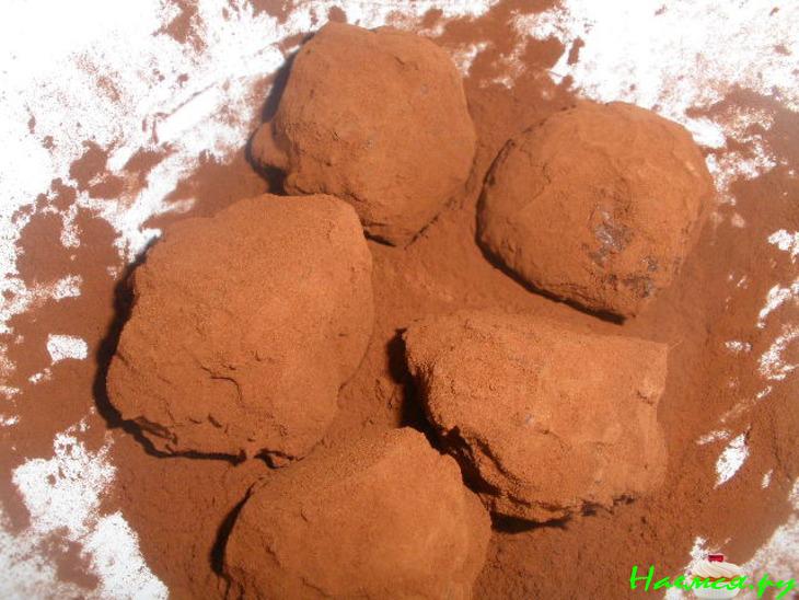 Шоколадно-апельсиновые трюфели Шоколадно-апельсиновые трюфели