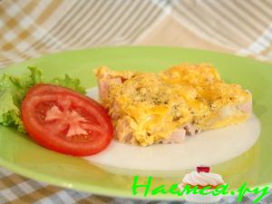 Яичная запеканка к завтраку