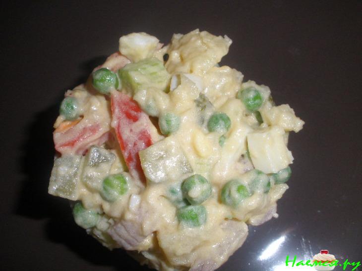 Картофельный салат "Эрмитаж"