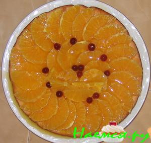 Апельсиново-лимонный пирог