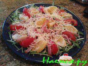 Салат с рукколой и апельсином Салат с рукколой и апельсином