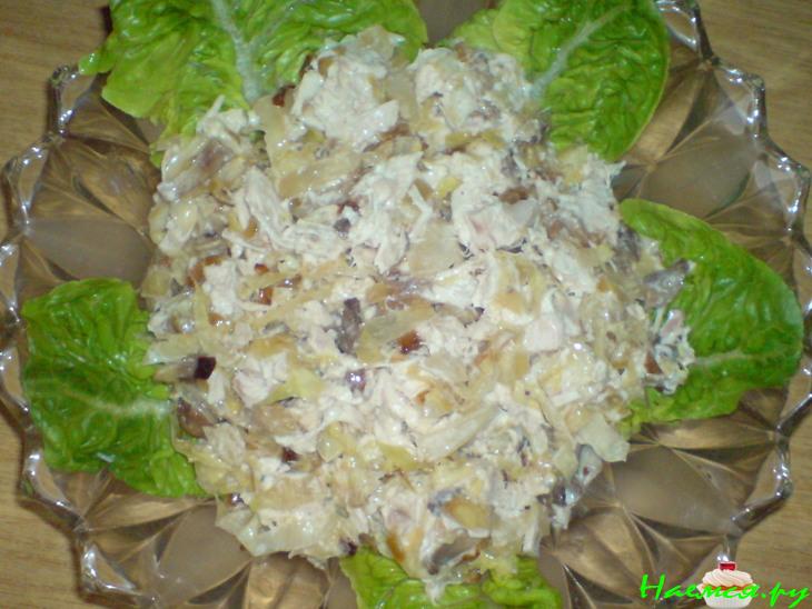 Салат "Ромашка"