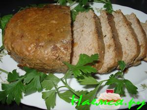 Мясной хлеб пряный