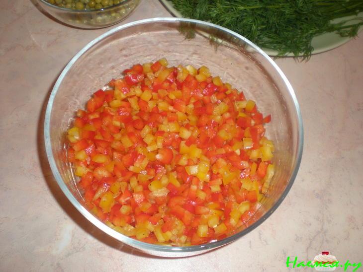 Овощной салат &laquo;Бисер&raquo;