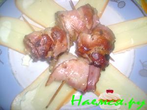 Рулетики с ветчиной Рулетики с ветчиной