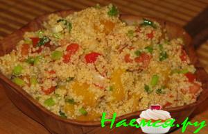 Арабский салат с кус-кусом