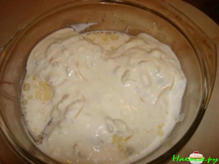 Форель в лимонных сливках